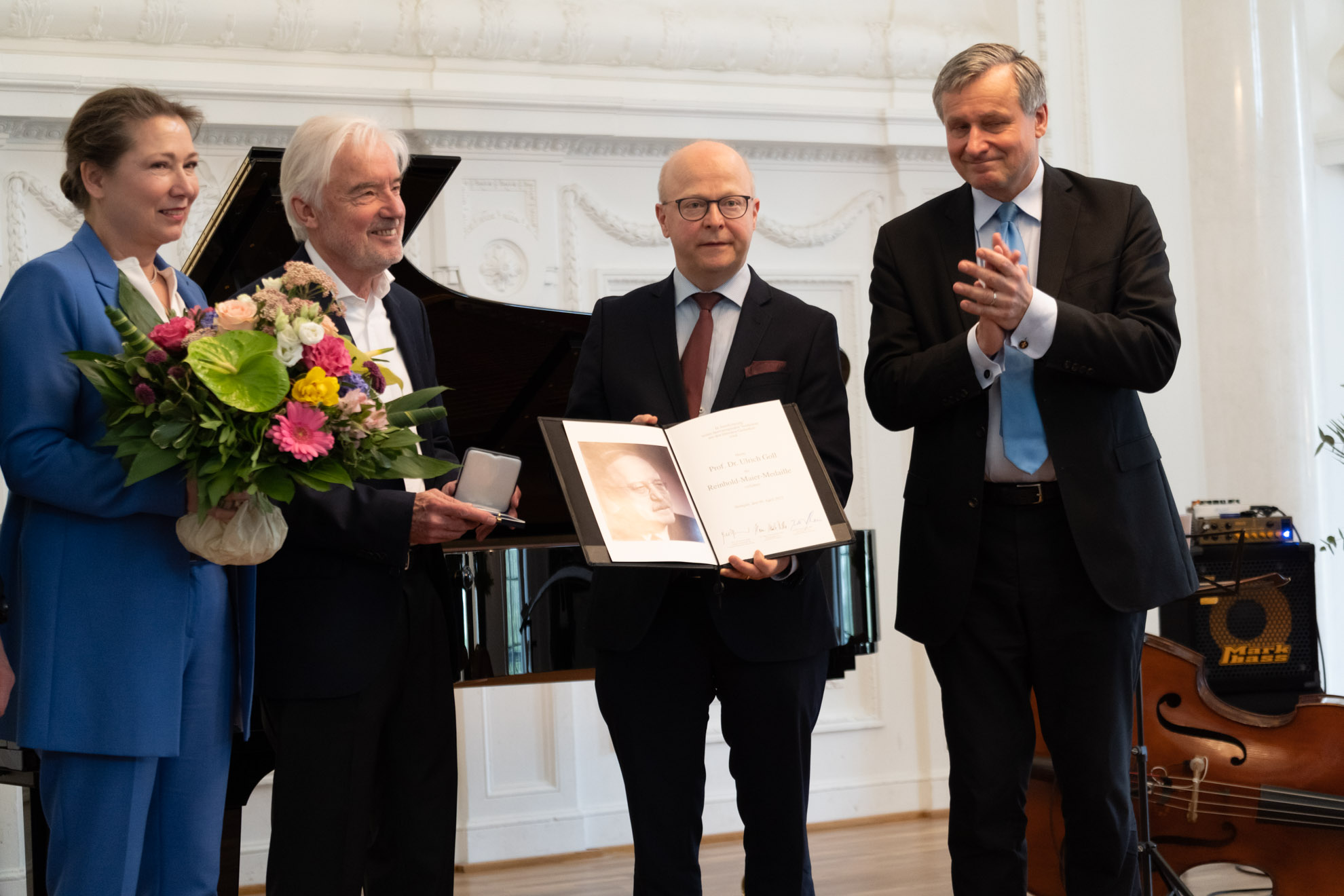 Am Samstag, 9.4.2022 im Neuen Schloß in Stuttgart. Foto: Kiessling