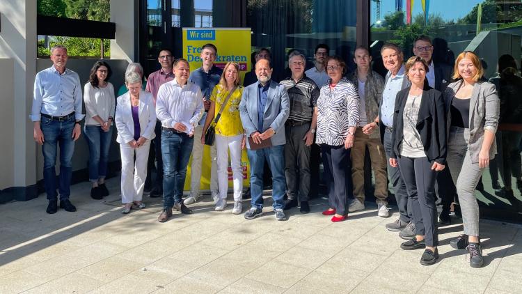 Delegierte auf dem Bezirksparteitag in Böblingen