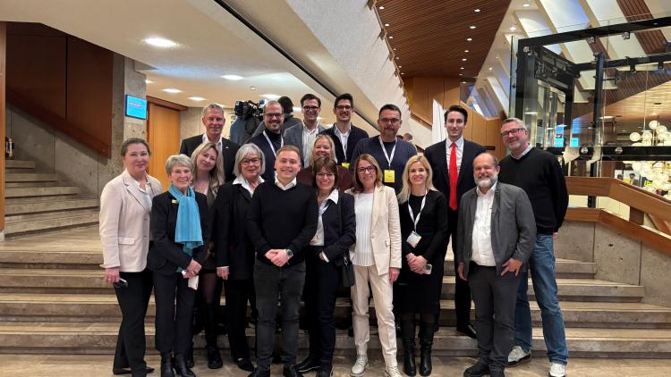 Die FDP Rems-Murr Delegierten auf dem Landesparteitag in Fellbach